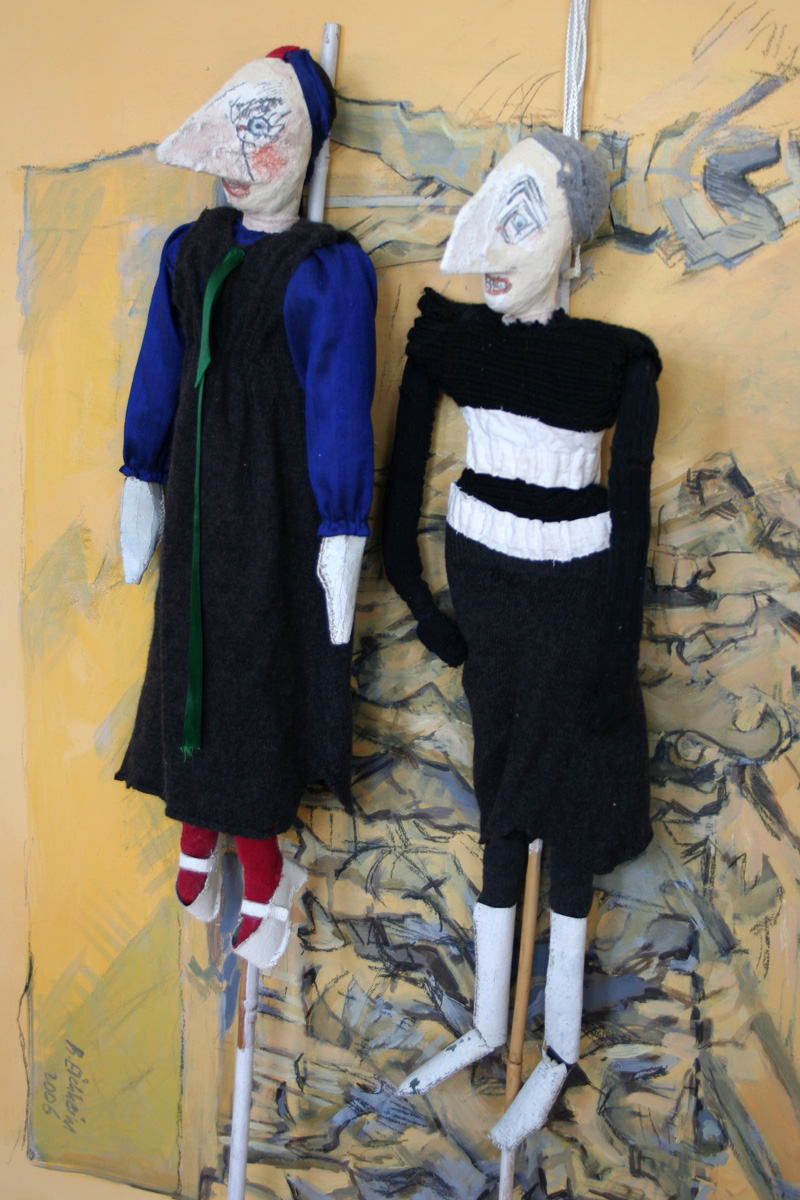 2005 Sommernachtstraum, Recyclingmaterial, 55 x 68 cm